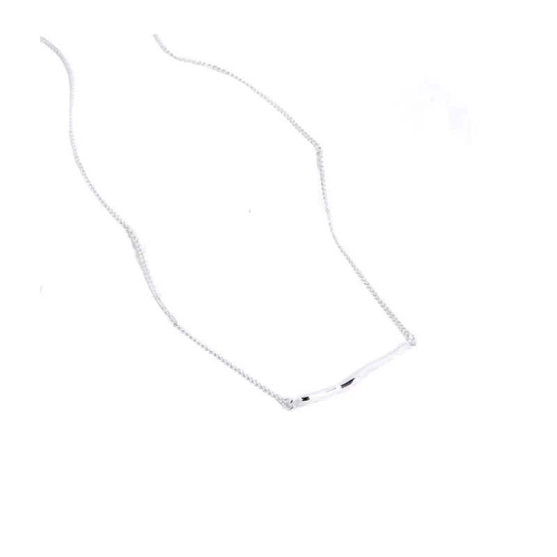 Bar Necklace in Sterling Silver