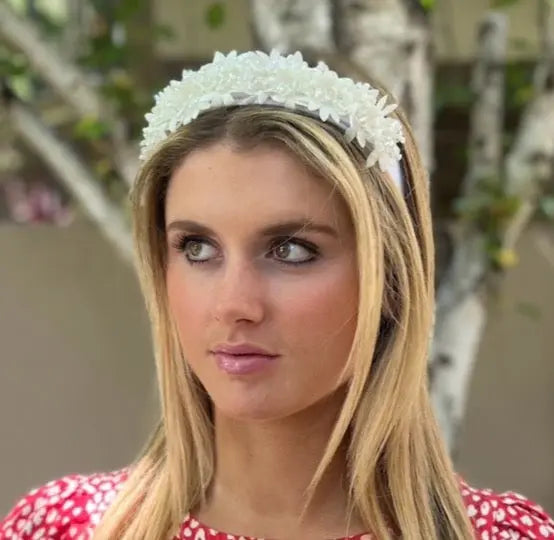 Headband Bling - Aribella in Snow