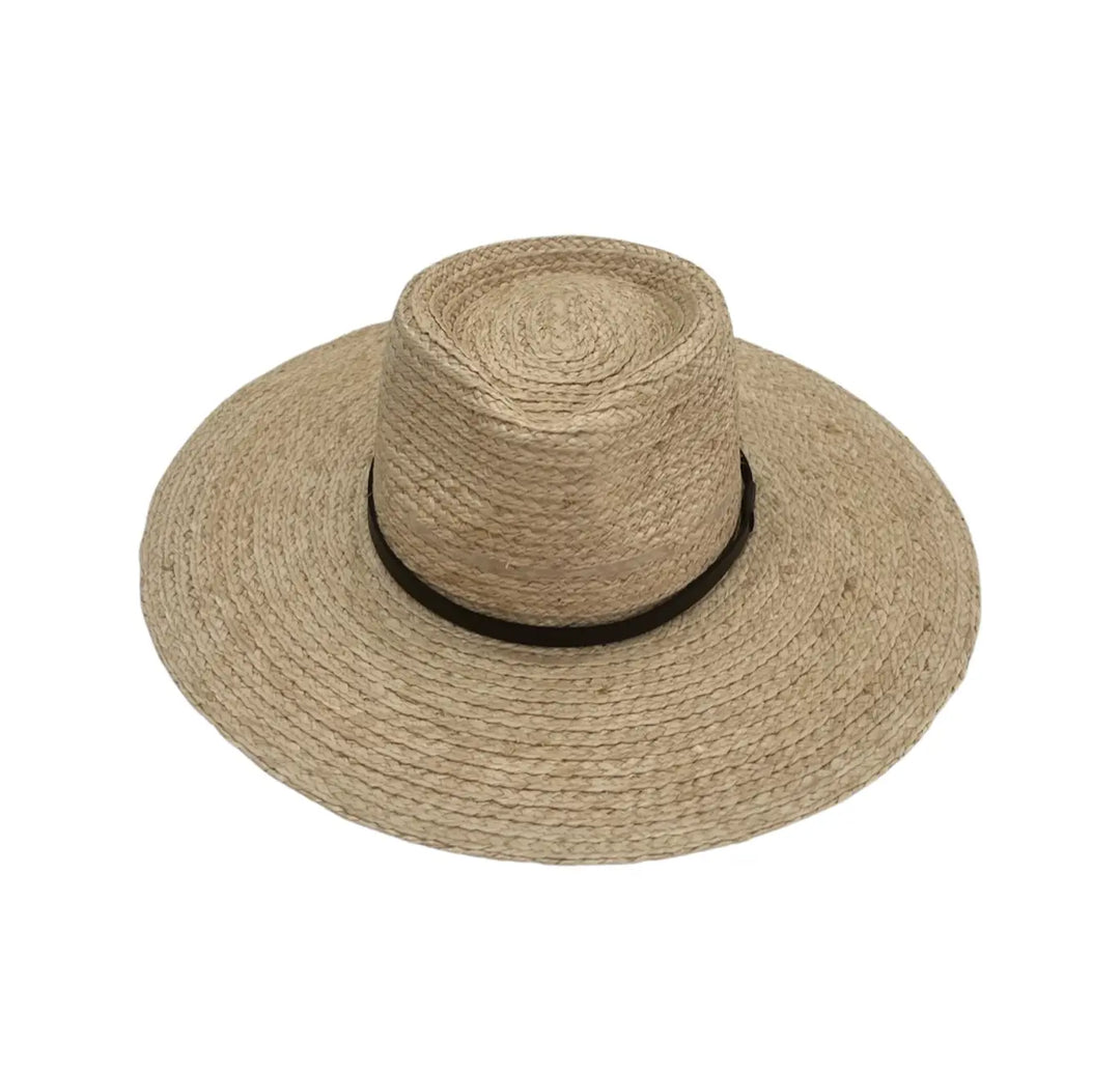 Xenia THD Raffia wide brim Fedora