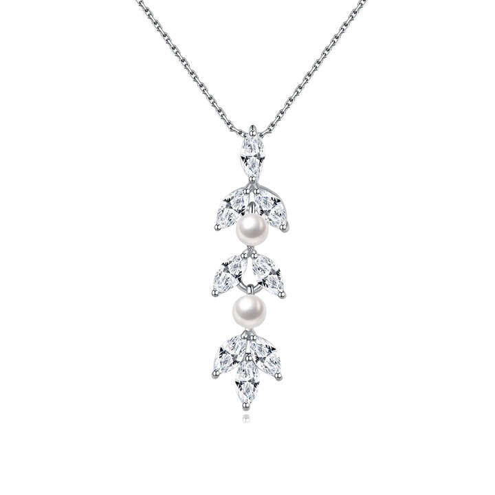 Fern Crystal Necklace
