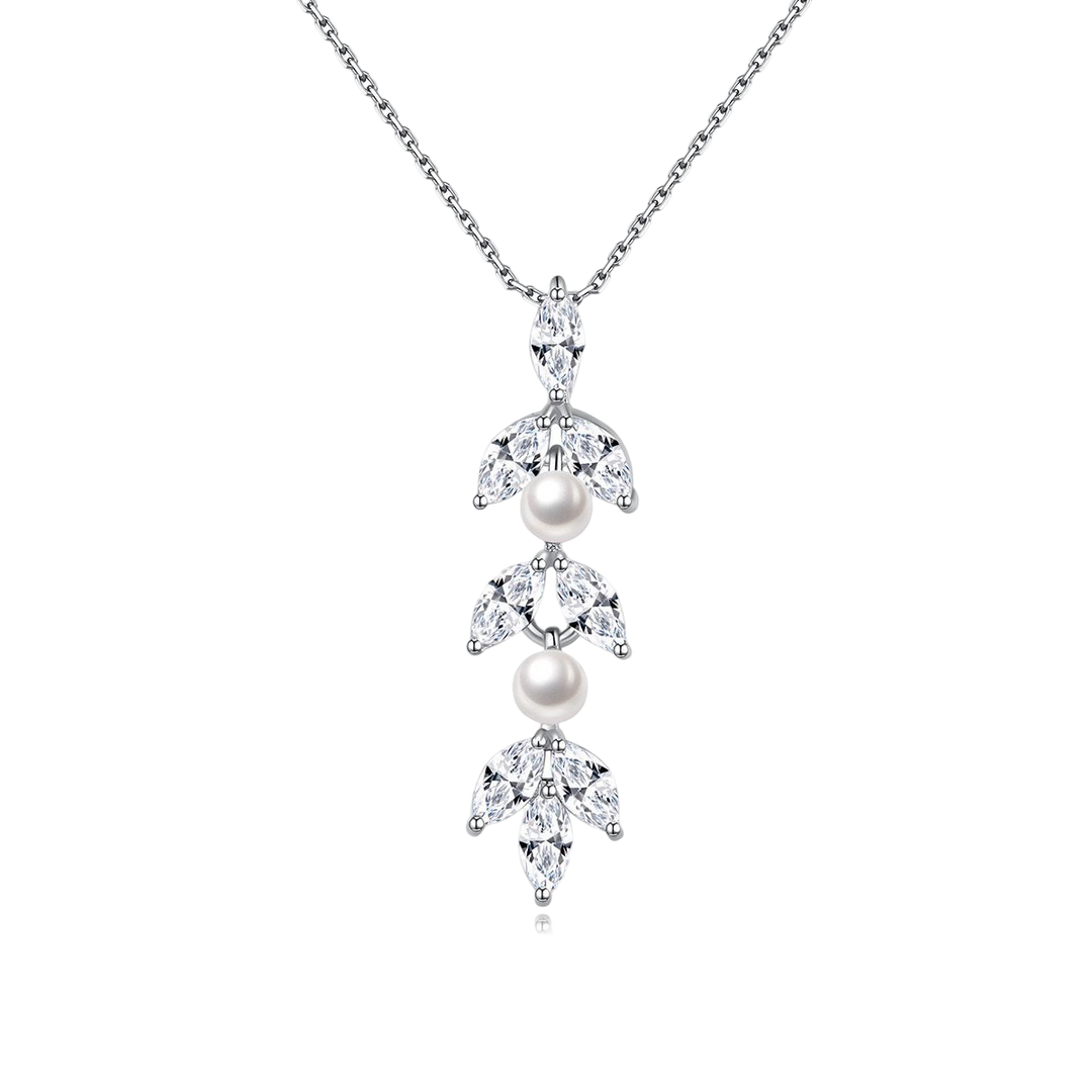 WS Fern Crystal & Necklace