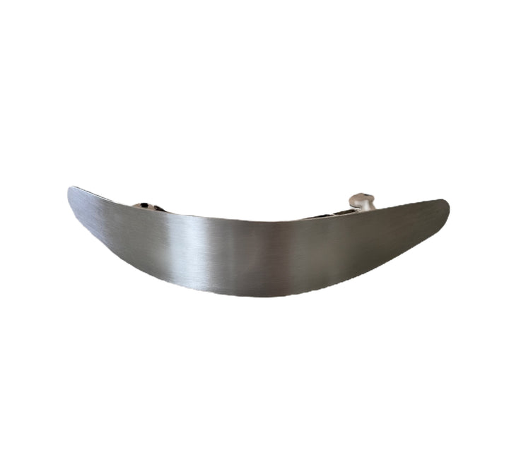 WS Metal Barette Oval - Silver