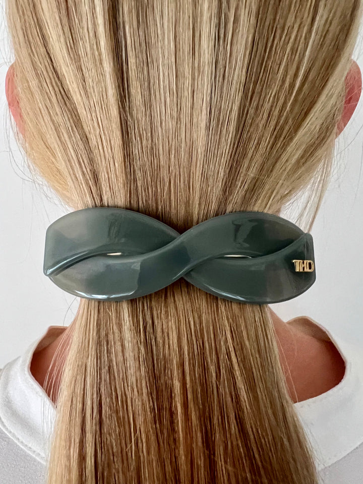 The Harmony Barrette - Sage Green