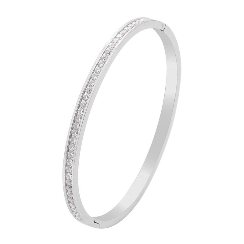 WS - Claudia Zircon Bracelet Silver