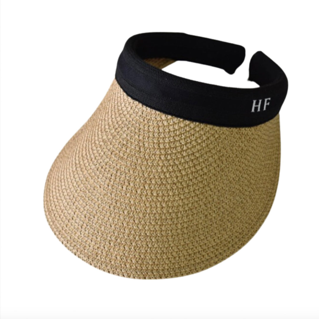 WS Visor - HF Logo - Golden Straw 754523535890