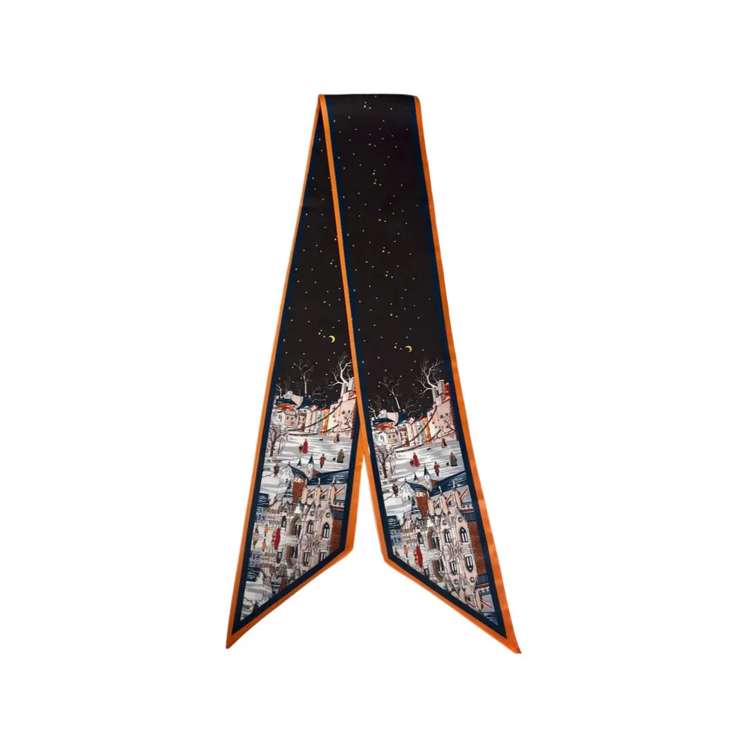 Neckscarf / Hairscarf  - European Village