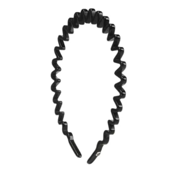 Acetate Wave Headband - Black