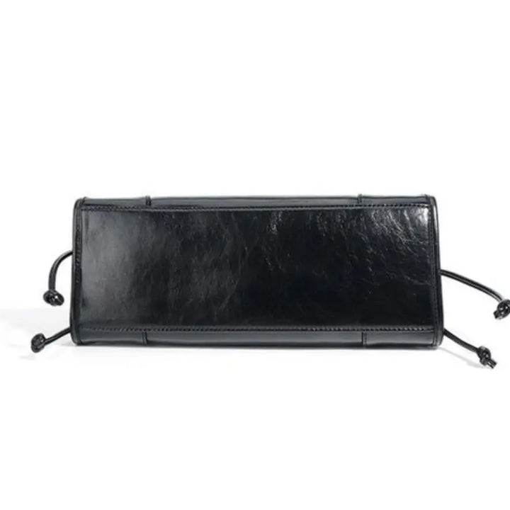 Oxford Cowhide Bag - Black