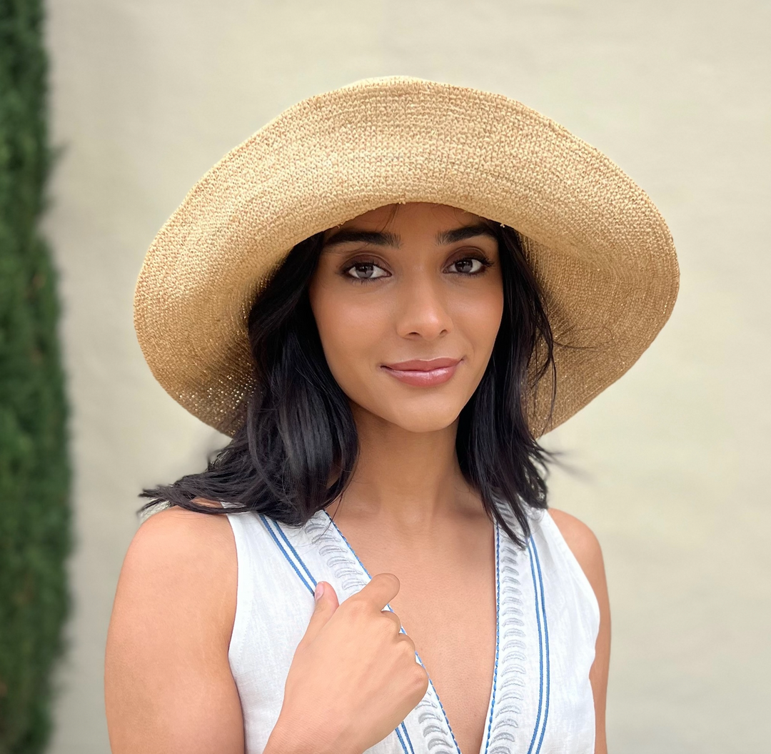 WS Aina Raffia Sunhat 12  –Natural