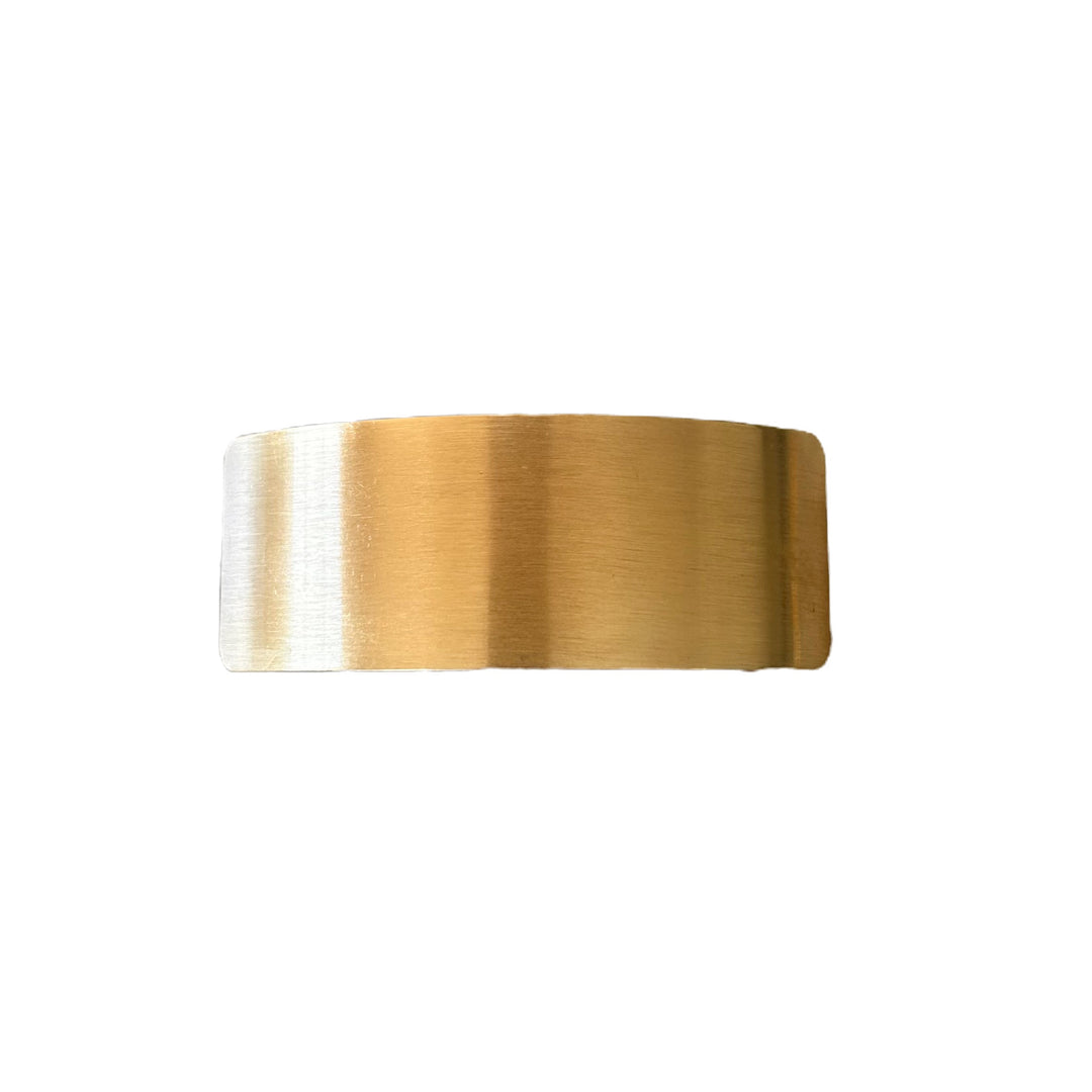 Barrette Rectangle in Gold