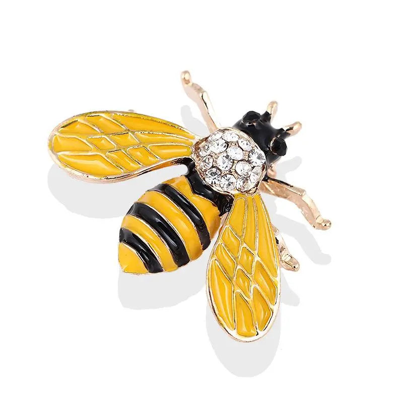 WS Bee Brooch - Enamel Bee - Image 1