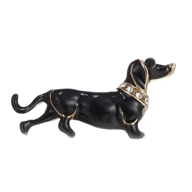 Walking Dog Brooch Tania Hird Designs