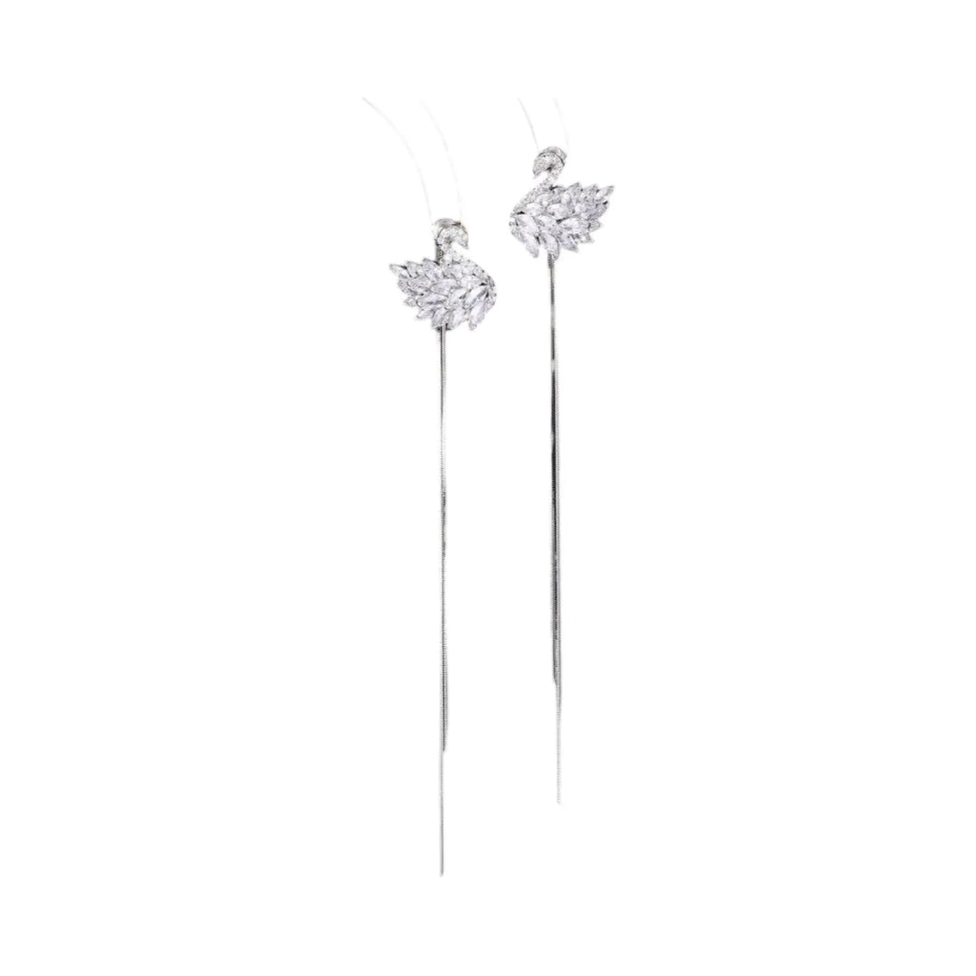 Cygnet Earrings – Crystal