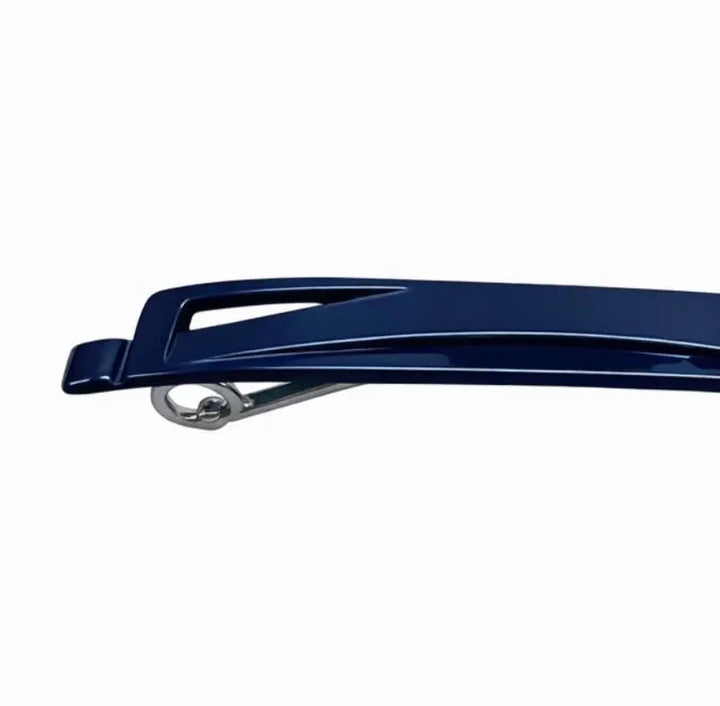 WS Linear Acetate Barrette - Navy