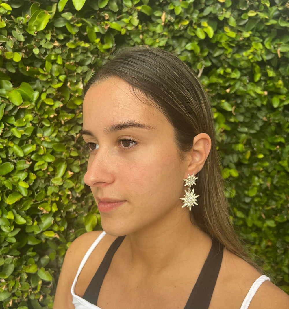 WS Gold Spark Earrings