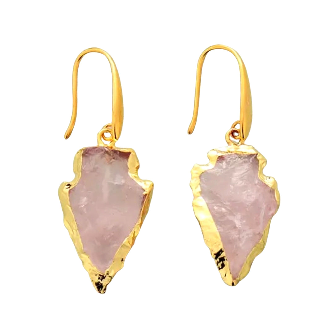 Lunar Quartz Earrings