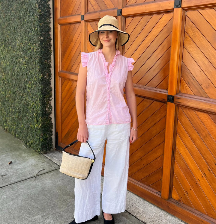 Bodicia - Straw Crotchet & Black Vegan Shoulder Bag