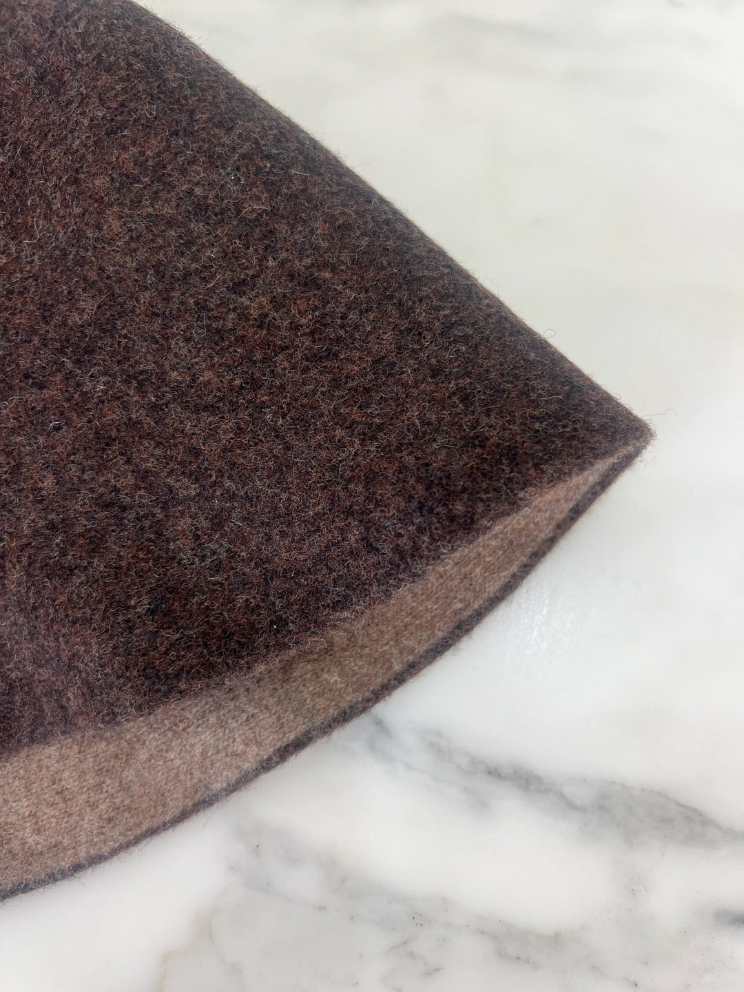 Boston Wool Cloche Hat- Chocolate