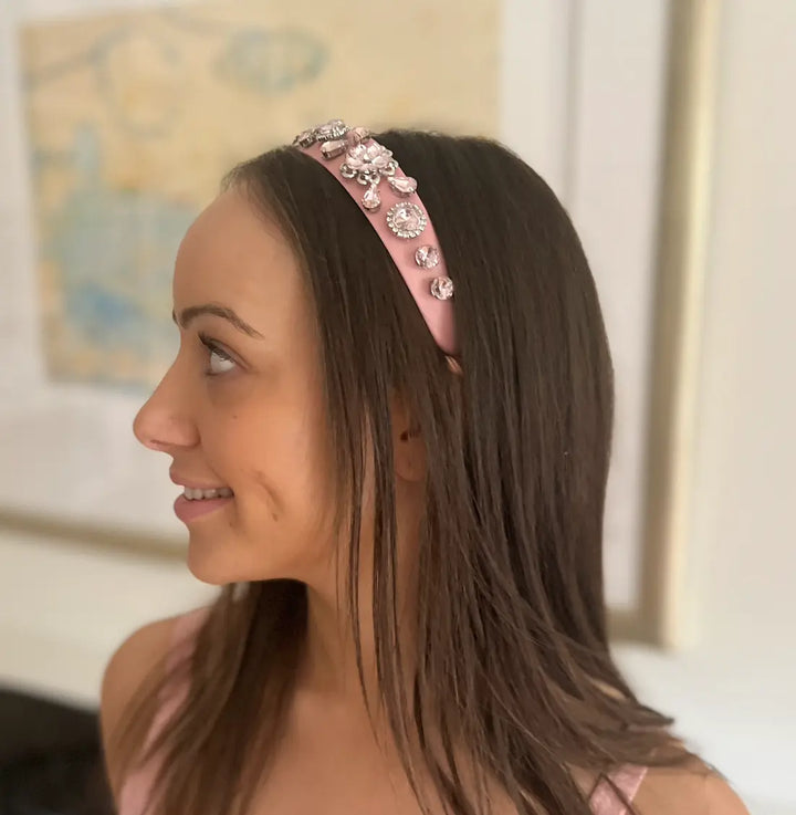 Headband Bling - Pink Explosion