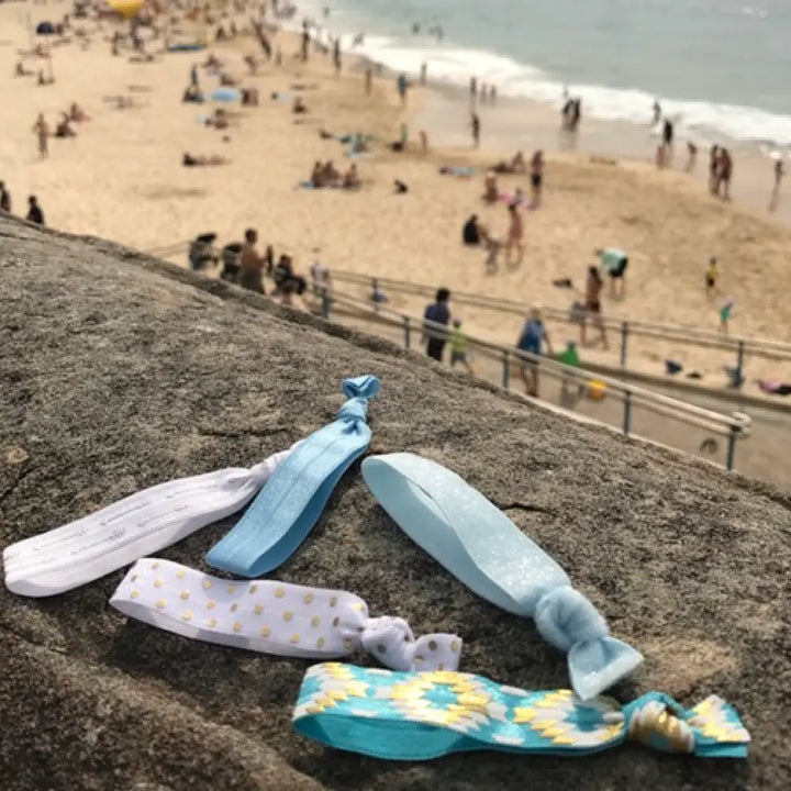 WS - Foil Hair Ties - Bluespirit - Image 1