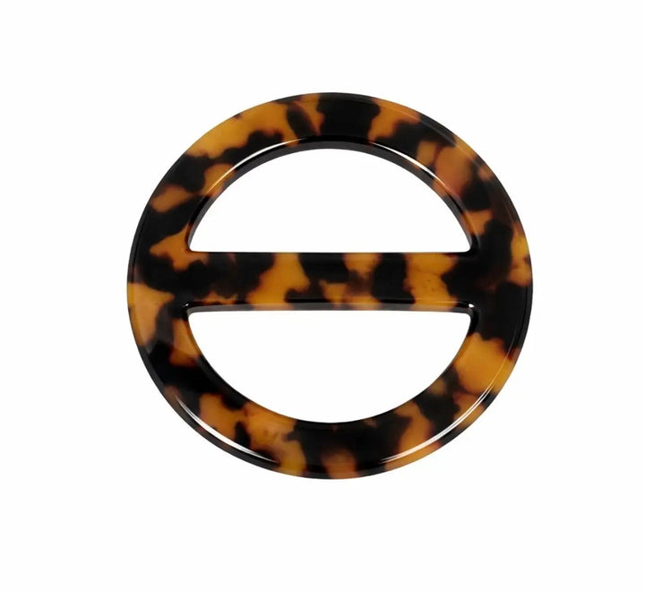 Acetate Scarf Ring -  Gaia Tortoise