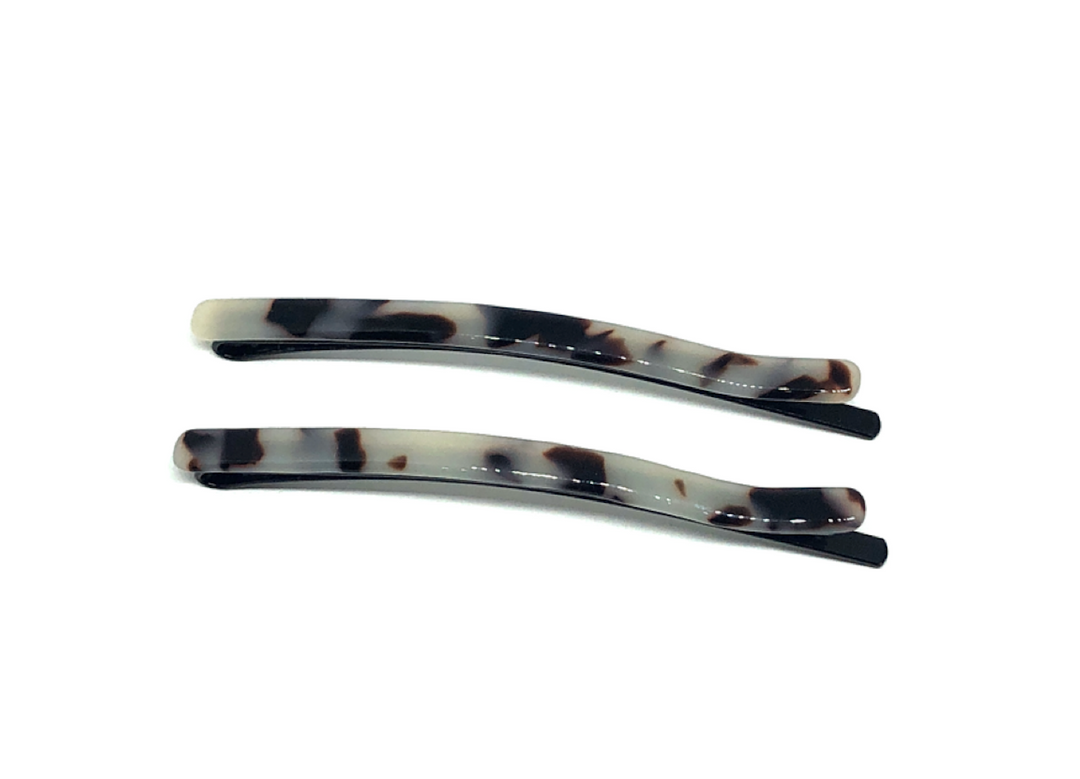 Acetate Hairpins Light Turtle - 2pce