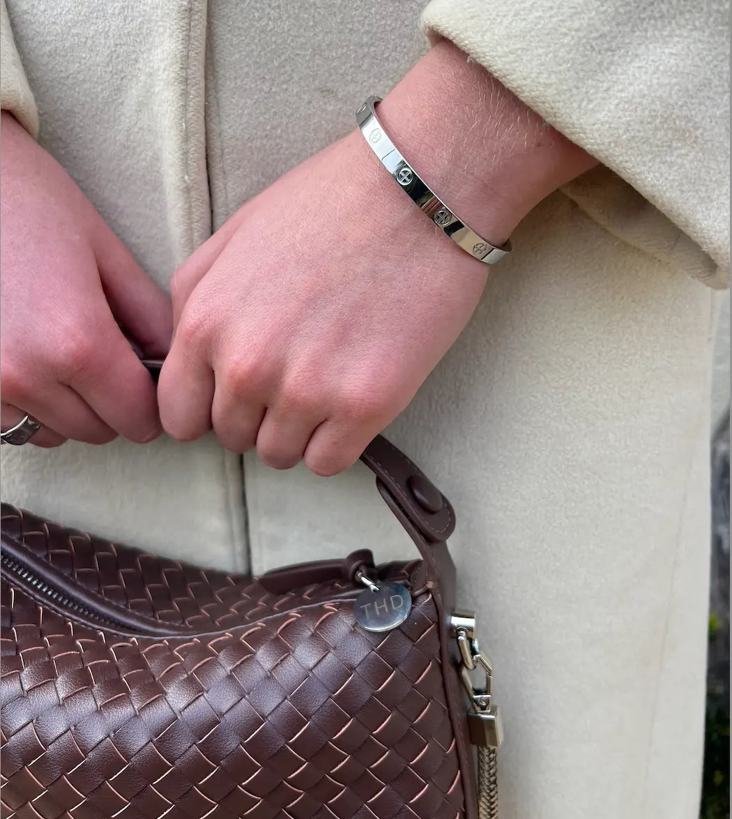 WS Irene Cowhide Bag -D Brown