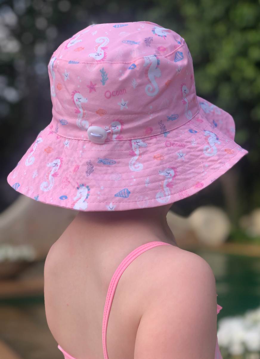 Unicorn Bucket Wide Brim-  Toggle -age 3-6