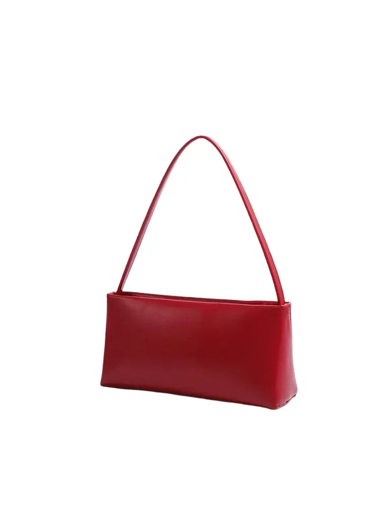 Josephine Vegan Leather Bag in Wine