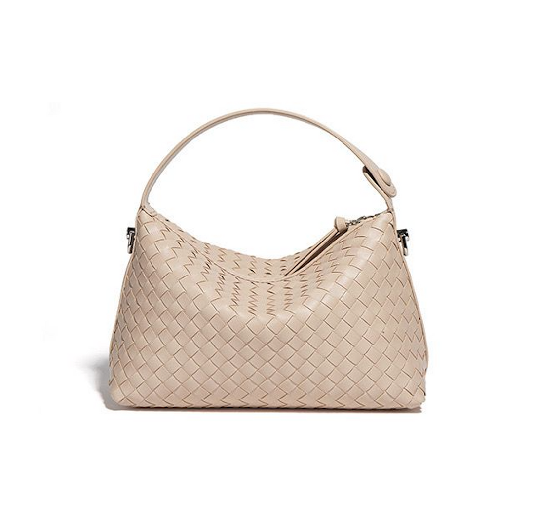 WS Irene Cowhide Bag -Nude