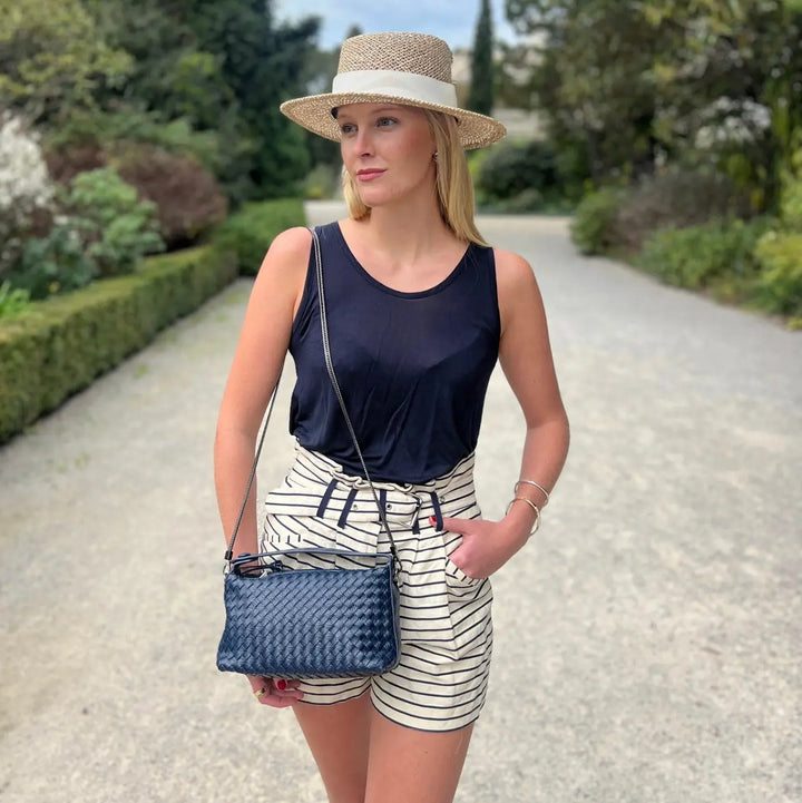 WS Irene Vegan Bag - Navy - Image 1
