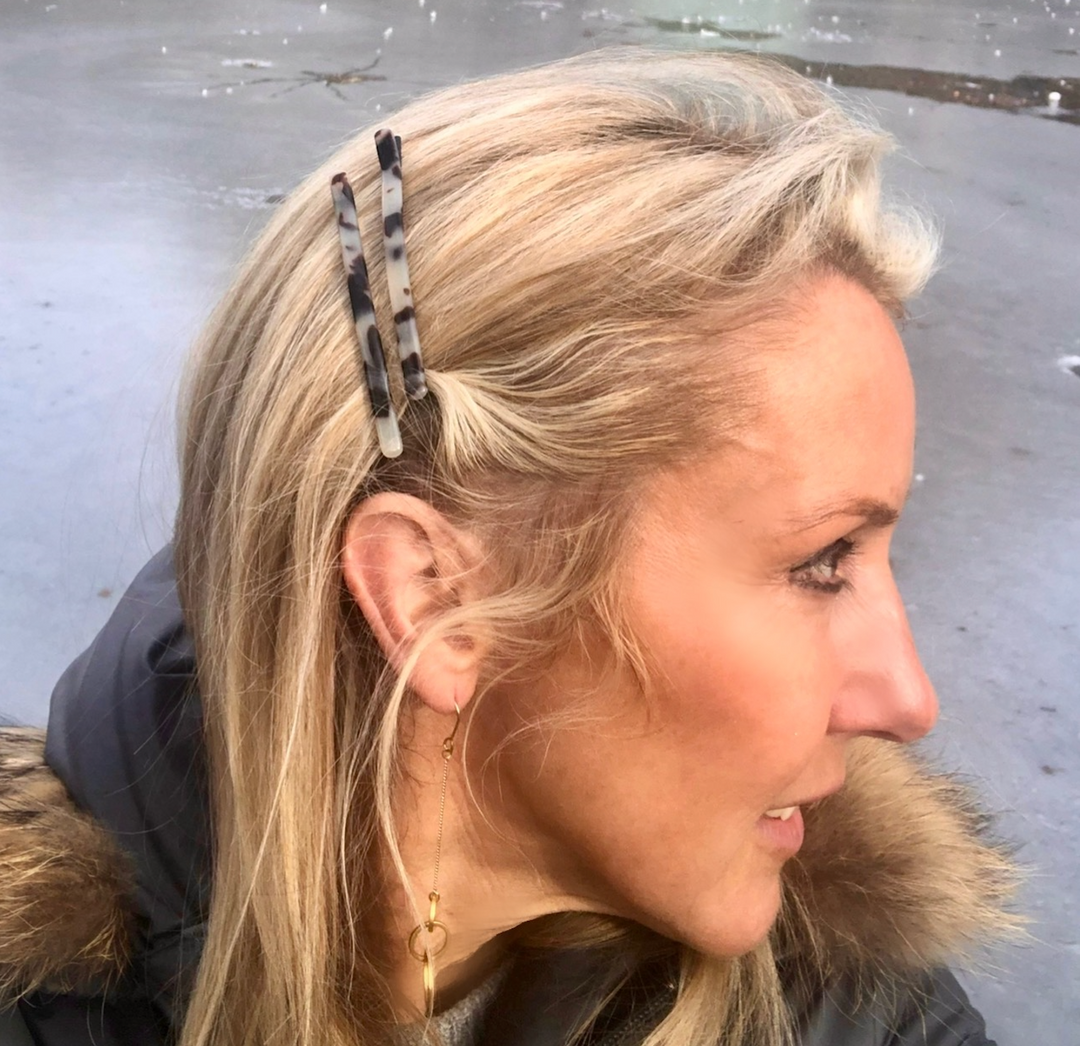 WS - Acetate Hairpins Light Turtle - 2pce 746935191597