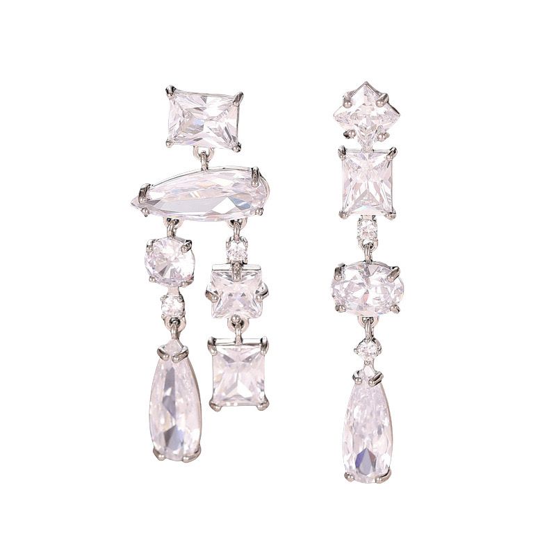 Fontaine Earrings - Crystal