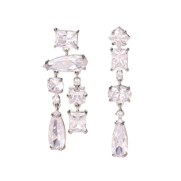 Fontaine Earrings - Crystal