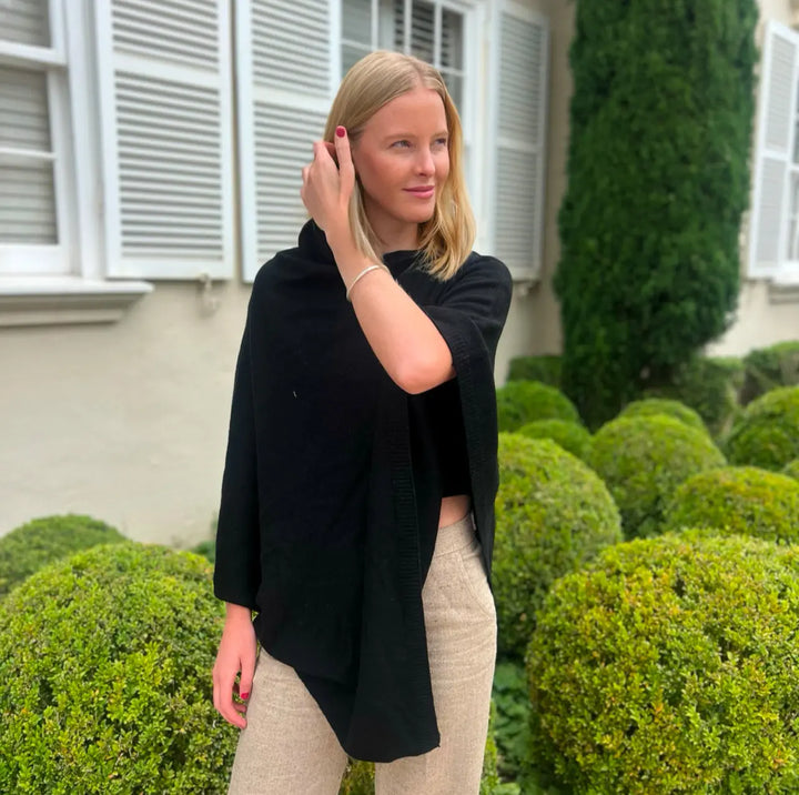 WS Wool Chicago Topper -Black