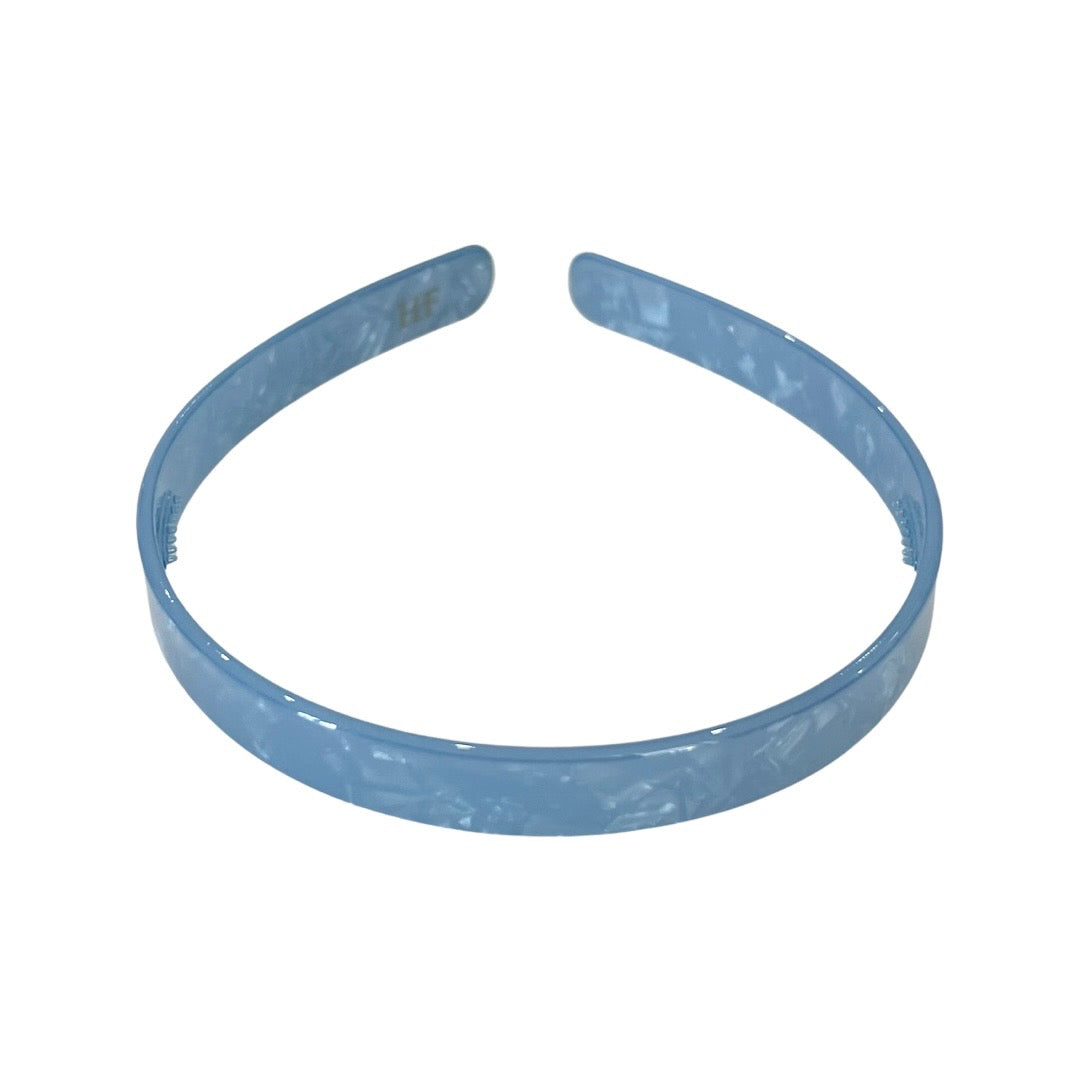 WS - Acetate Headband -  Blue Pearl 7278238947347