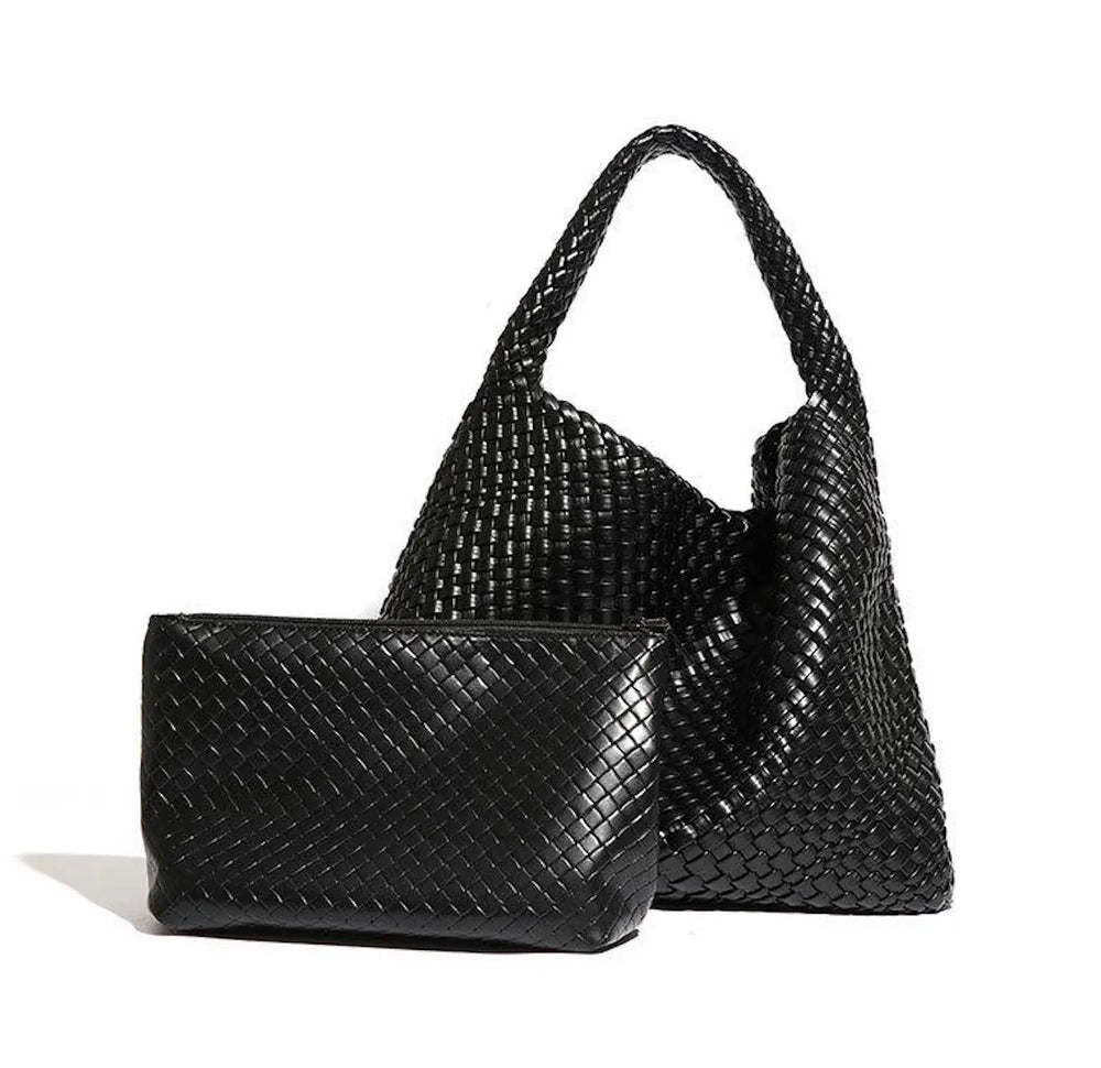 WS Annabel Hobo Bag & Inner - Black