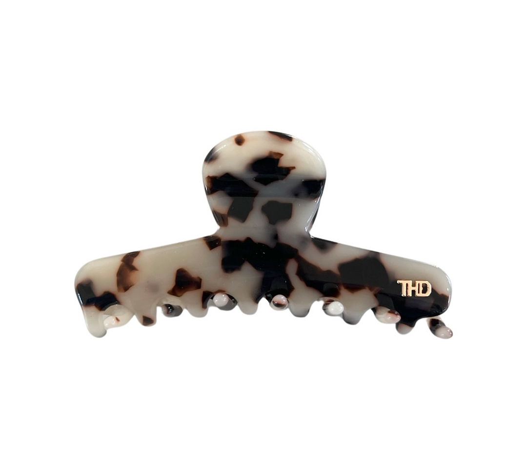 WS - Acetate Line Hair Claw 9cm Light Turtle