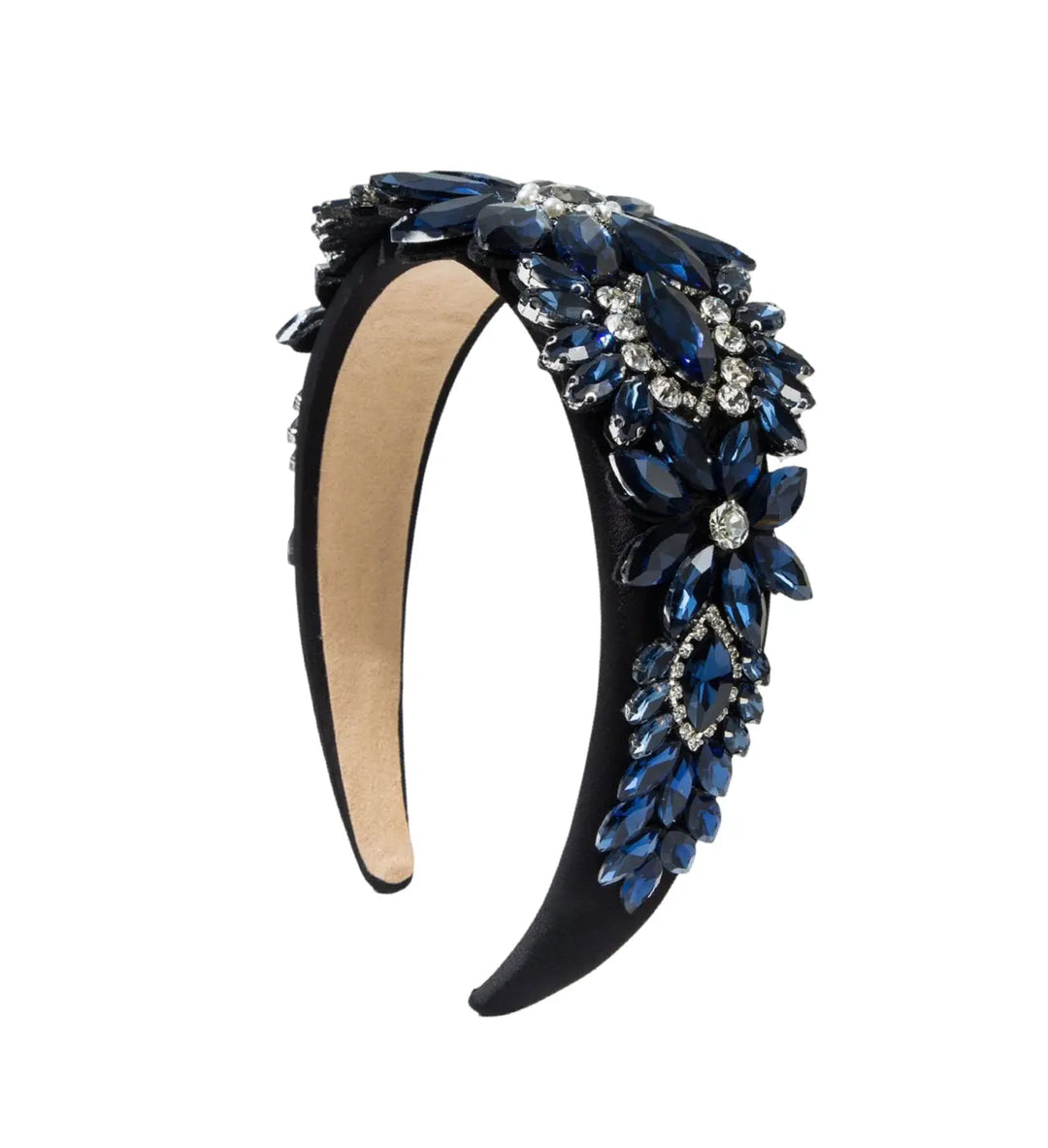 Nichola Navy encrusted Headband