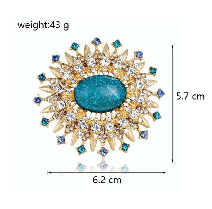 Brooch - Katrina Blue Heirloom