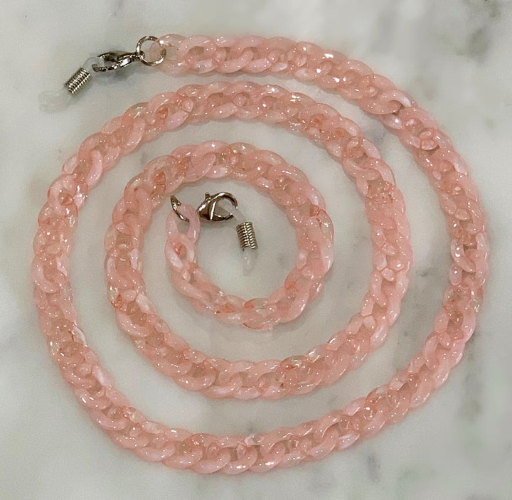 Glasses / Sunglass Chain - Pink