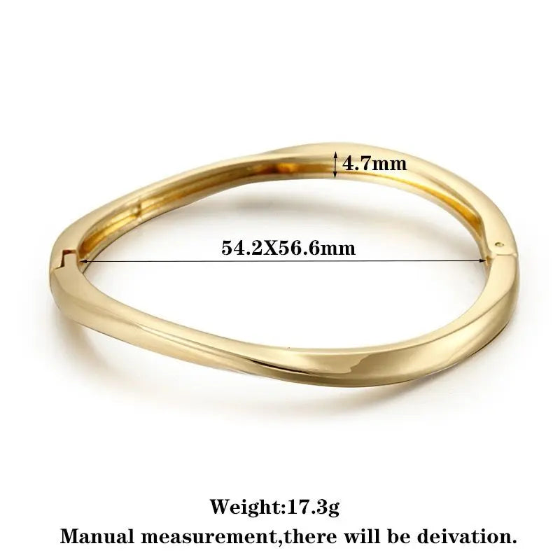 WS Zephyr Bangle - Gold - Image 1