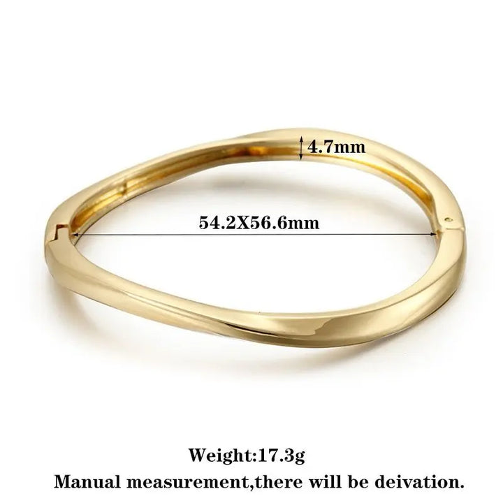 WS Zephyr Bangle - Gold - Image 1