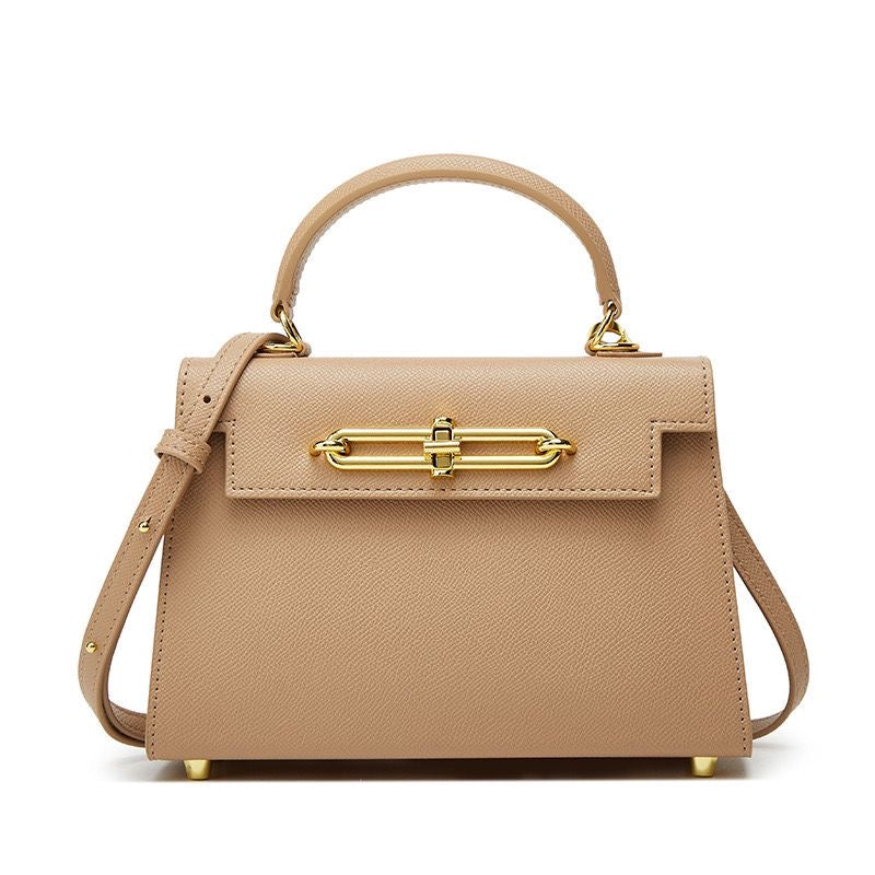 WS Anna Cowhide Bag - Nude Tania Hird Designs