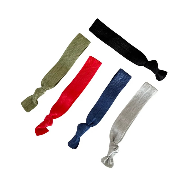 WS - Foil Hair Ties - Clover Selection