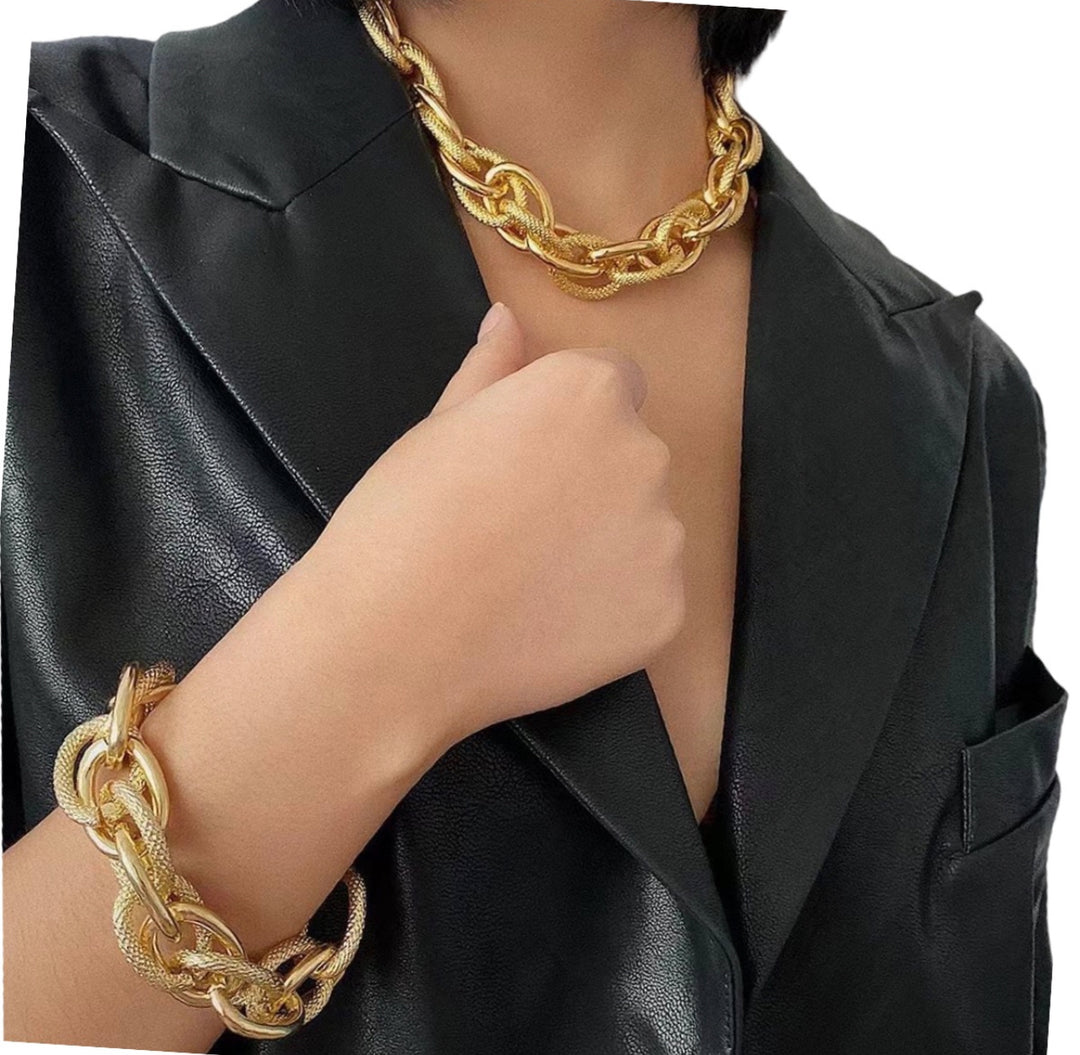 Gemma Chain Bracelet - Gold