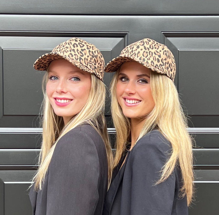 Hat - Cotton Leopard Cap