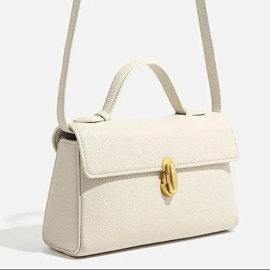Katherine Vegan Leather Bag – White