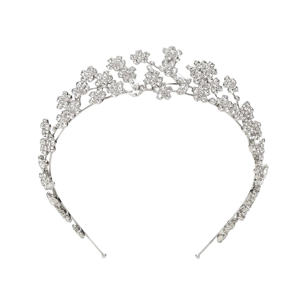 The Met Crystal Tiara - Silver