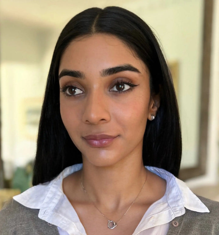 Soleil Sterling silver and zirconia studs